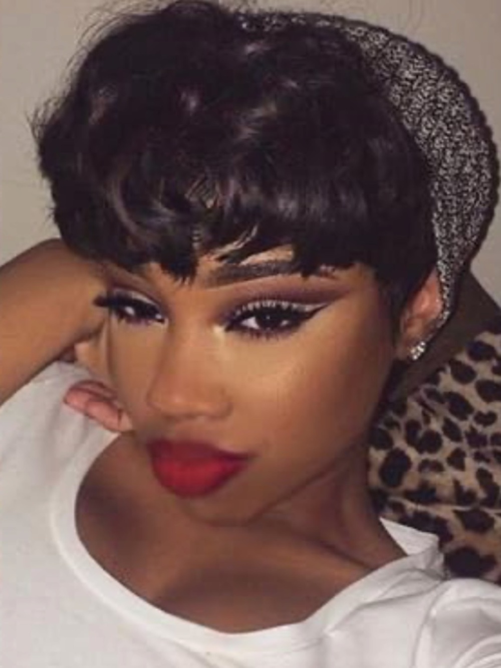 NIB Cute, Short, Human Hair Wig
